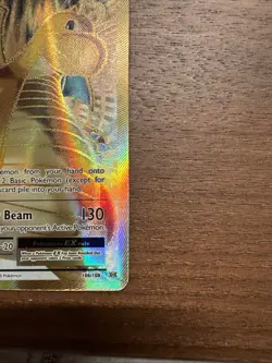 Pokemon TCG Dragonite-EX Evolutions Full Art Holo Card 106/108 Ultra Rare - Image 5
