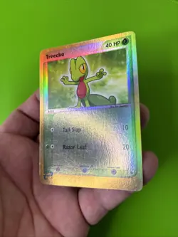 Treecko 76/109 EX Ruby & Sapphire Reverse Holo Pokemon Card LP - Image 5