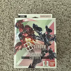 Gundam Card Game ST06 Clan Unity Starter Deck Sealed English TCG Bandai - Image 1