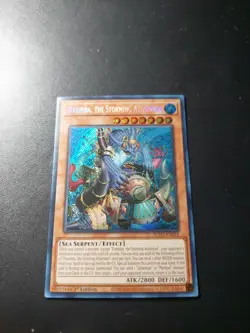 SUDA-EN016 Poseidra, the Storming Atlantean Secret Rare Yu-Gi-Oh Card 1st New - Image 1