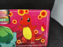 Pokemon Card Charmander VS Bulbasaur 004 Topsun Nintendo Japanese Vintage - Image 3