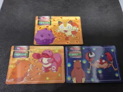 Pokemon 3 Card Lot Topsun VS Battle Cards Vintage Pocket Monsters - Image 1