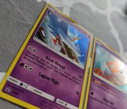 Latias & Latios SM88 & SM87 Sun & Moon Rare Holos Black Star Promo Pokemon Card - Image 5