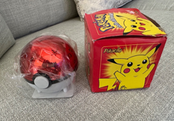 1999 BURGER KING POKEMAN PIKACHU 23K GOLD PLATED CARD IN RED BOX SEALED - Image 1