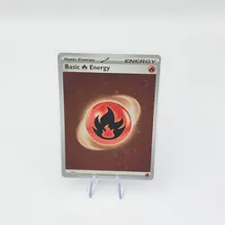 Basic Fire Energy SVE 002 - Holo Pokemon 151 Card - Image 1