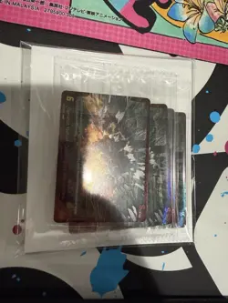 GODZILLA MONSTERS RAID AGAIN CARD GAME SET 2 YASHIORI PROMO SEALED 6x Cards - Image 1