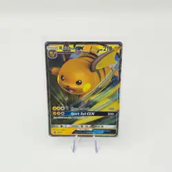 Raichu GX SM213 Black Star Promo - Hidden Fates Pokemon Card - Image 1