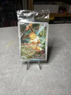 SEALED Eevee 173 Prismatic Evolutions SVP Black Star Promo Pokemon Card NM - Image 1
