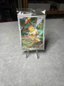 SEALED Eevee 173 Prismatic Evolutions SVP Black Star Promo Pokemon Card NM - Image 1