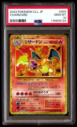 PSA 10 Charizard 003 Pokemon Cll Trading Card Game Classic & Ho Oh EX Deck Japan - Image 1