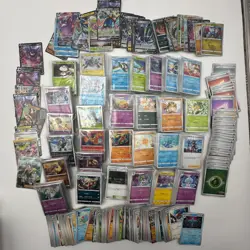 Japanese Pokemon Card lot SM SWSH-era 1200+ Cards (Non-holos, Holos, Ultra Rare) - Image 1