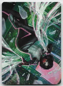 Silk, Web Weaver Art Card S Normal Art Series: Marvel's Spider-Man 29/54 NM - Image 1