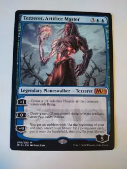Tezzeret, Artifice Master - Core Set 2019 (M19) - 079/280 - MtG - Image 1