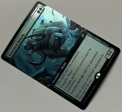 MTG Edge of Eternities Frenzied Baloth Creature - Beast RARE FOIL #0342 - Image 2