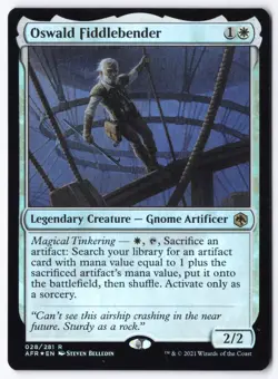 Oswald Fiddlebender R Adventures in the Forgotten Realms 28 NM - Image 1