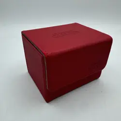 Ultimate Guard Deckbox Sidewinder 100+ Mono-Color Xenoskin Red - Image 1