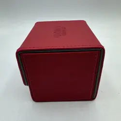 Ultimate Guard Deckbox Sidewinder 100+ Mono-Color Xenoskin Red - Image 3