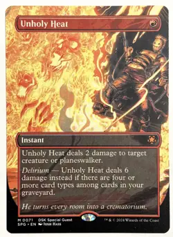 Unholy Heat SPG 071 - Special Guest Magic The Gathering - Image 1