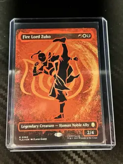 Fire Lord Zuko Neon Ink(Borderless)Avatar The Last Airbender Magic:The Gathering - Image 1