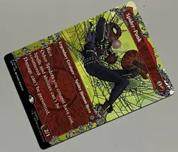 MTG Marvel’s Spider-Man Spider-Punk Legendary Creature RARE REGULAR #0210 - Image 3