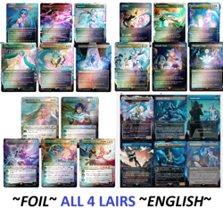 Hatsune Miku Complete SET of 4 Seasons ENGLISH *FOIL* All Four Secret Lairs MTG - Image 1