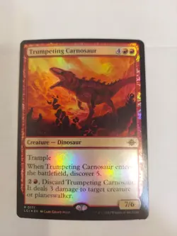 Trumpeting Carnosaur The Lost Caverns of Ixalan Foil - Image 1