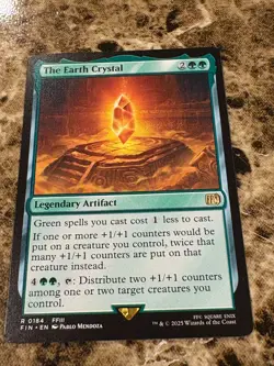 THE EARTH CRYSTAL Magic MTG Final Fantasy - Image 1