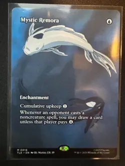 MYSTIC REMORA - Normal - (BORDERLESS) Avatar: The Last Airbender Eternal MTG - Image 1