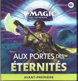 MTG MAGIC 1 PACK AVANT PREMIERE PRERELEASE AUX PORTES DES ETERNITES EN FRANCAIS - Image 1