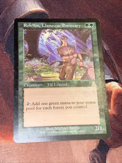 Rofellos, Llanowar Emissary X1 Mtg Urza’s Destiny Mp - Image 1