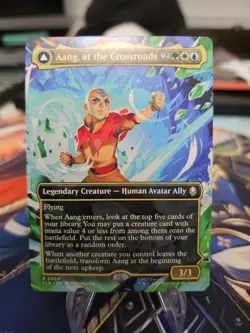 Aang, At The Crossroads R 304 MTG: Avatar The Last Airbender Non Foil - Image 1