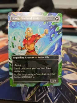 Aang, At The Crossroads R 304 MTG: Avatar The Last Airbender Non Foil - Image 2