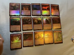 ALL FOIL RED BORDER LOT Lord of the Rings MTG Magic Gathering Tales Middle-earth - Image 1