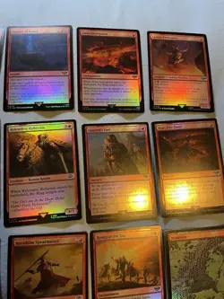 ALL FOIL RED BORDER LOT Lord of the Rings MTG Magic Gathering Tales Middle-earth - Image 4