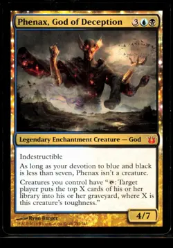 Magic: The Gathering Born of the Gods - Phenax, God of Deception #152 Mythic MTG - Image 1