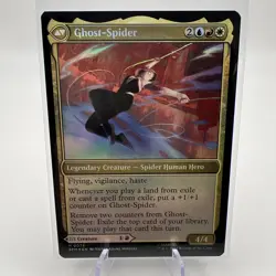 MTG Magic The Gathering Spider-Man Gwen Stacy / Ghost-Spider #0078 Foil Nm/Mt - Image 2