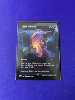Crack the Vault (Grim Tutor) NEAR MINT #444 Secret Lair Regular MTG X FORTNITE - Image 1
