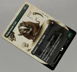 MTG Avatar: The Last Airbender Badgermole Cub Creature MYTHIC REGULAR #0326 - Image 2