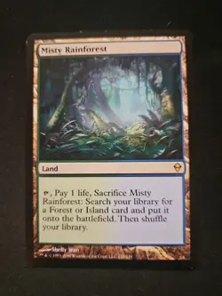 Misty Rainforest Zendikar Regular - Image 1