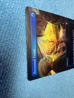 MTG Personal Tutor *BORDERLESS FOIL* Commander Masters 0633 NM - Image 5