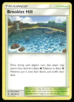 2017 Sun & Moon - Guardians Rising Brooklet Hill Uncommon #120 - Image 1