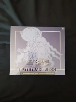 Pokemon Chilling Reign Sword & Shield Elite Trainer Box Sealed - Image 1