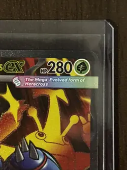 Pokemon TCG - Mega Heracross Ex 108/094 - Ultra Rare - Phantasmal Flames - Image 4
