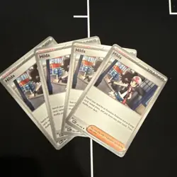 4x Hilda 084/086 Trainer Playset Pokemon Tcg White Flare English - Image 1
