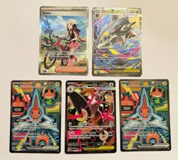 Pokemon Phantasmal Flames SIR Lot of 5 Dawn, Lopunny, Sharpedo, Rotom - Image 1