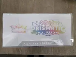 Pokemon Prismatic Evolutions ETB W/ Case Elite Trainer Box Sealed--Small Tear - Image 4