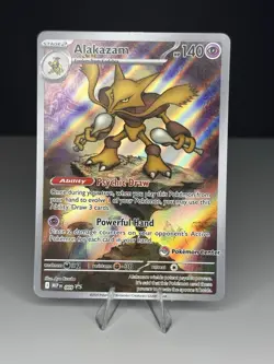 Alakazam #009 Pokemon Center Mega Evolution Promo NM/Near Mint Pokemon 2025 - Image 1