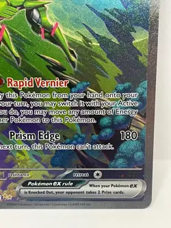 Iron Leaves ex Special Illustration Rare Pokemon TCG Temporal Forces 203/162 - Image 4