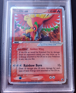 Pokemon Ho-Oh ex 104/115 - EX Unseen Forces 2005 - PSA 6 EX-MT - Image 2