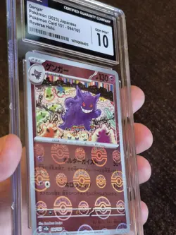 CGC 10 GEM MINT SV2a Pokemon S&V Japanese 151 - Gengar 094/165 Reverse Holo - Image 3